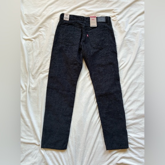 Levi’s 511 Slim Fit Corduroy Pants Black Leopard Textured 29x30 NWT - Picture 6 of 6